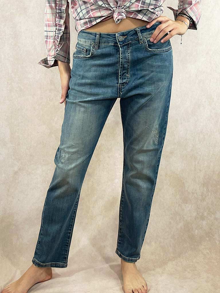 Jeans Elasticizzati Boyfriend I Nostri Tessuti