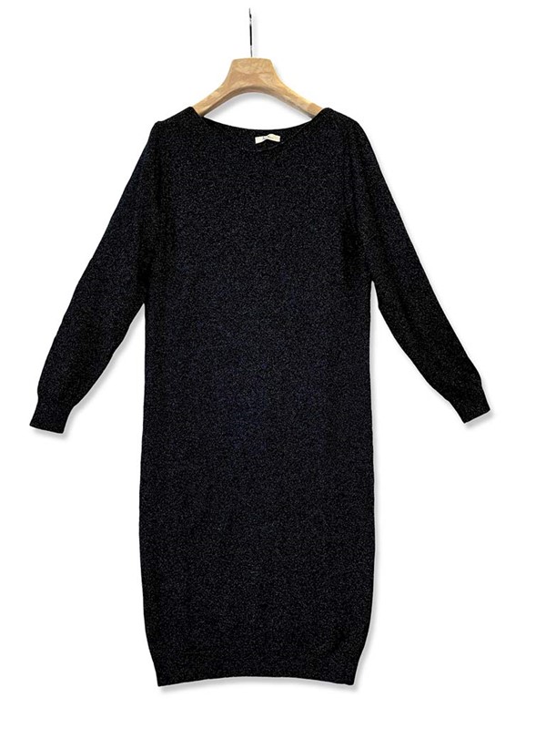 abito-lurex-manica-lunga-nero