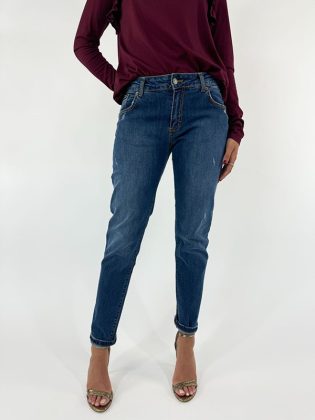 Jeans vita alta stretch