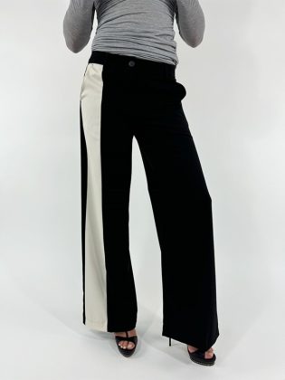Pantalone fascia bicolore