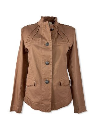 Giacca in gabardina con bottoni