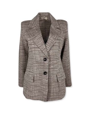 Giacca lunga in tweed
