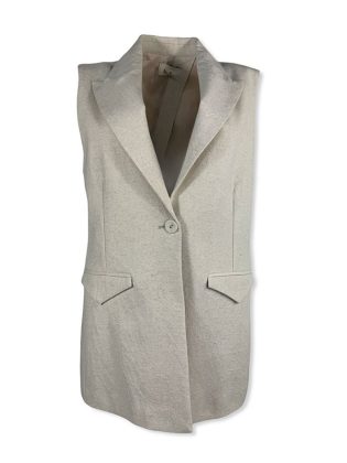 Gilet con spacco dietro