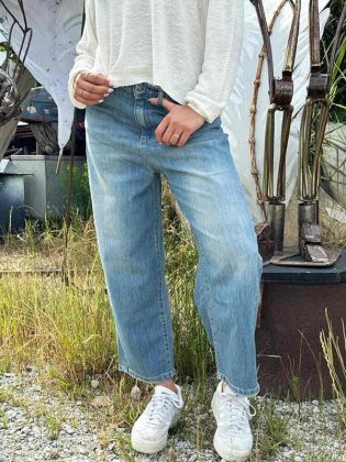 Jeans morbido egg-fit