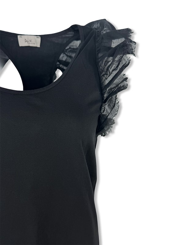 abito-con-frappa-sfrangiata-nero