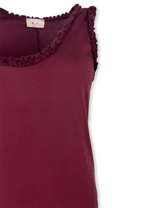 Abito in cotone con frappina - UNICA, INDIA