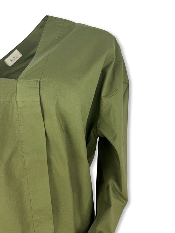 camicia-monospalla-verde