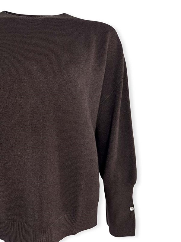 maglia-polsino-strass-cioccolato