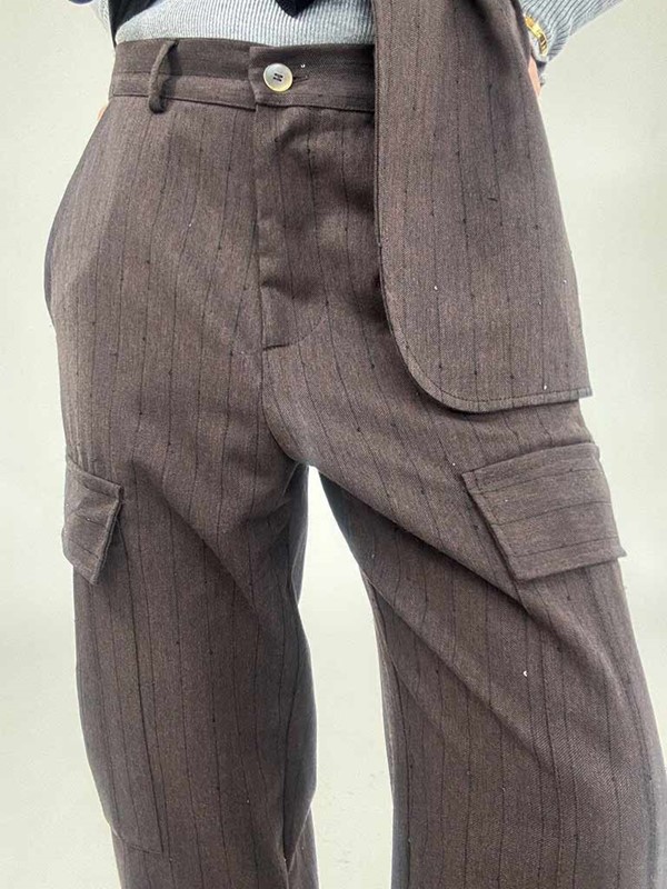 pantalone-cargo-elegante-marrone-con-paillettes