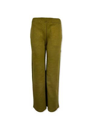 Pantalone palazzo felpa con tasche