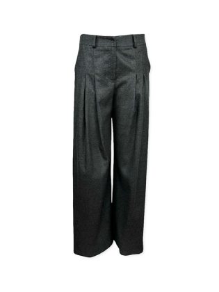 Pantaloni palazzo in flanellina