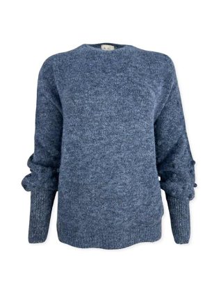 Pull misto lana trama puff