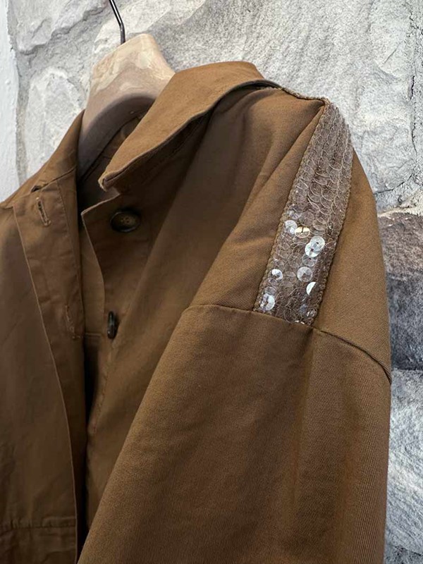 Giacca over con tasche - immagine 4