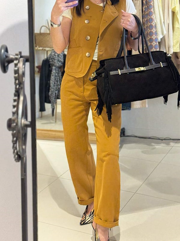 Pantalone elegante baggy balloon