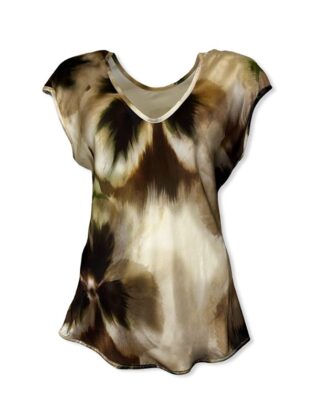 Blusa fantasia in raso double style