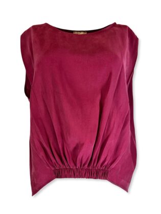 Blusa morbida in modal con elastico
