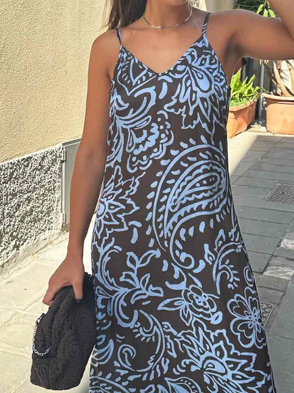 Abito in raso schiena nuda - immagine 2