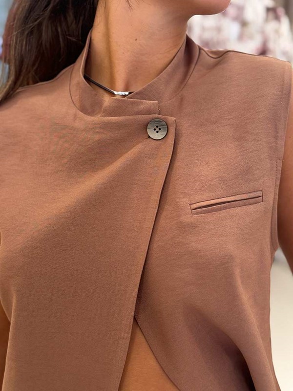 Gilet asimmetrico - immagine 2