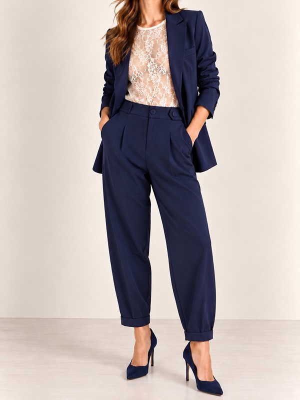 Blazer punto milano elasticizzato - immagine 6