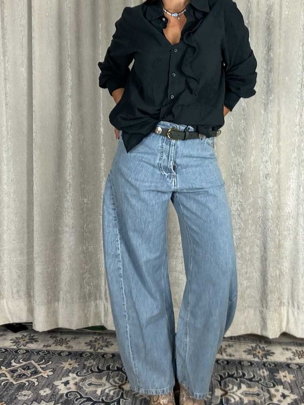 Jeans farfalla leggero - immagine 2