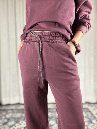 Pantalone jogging stone wash