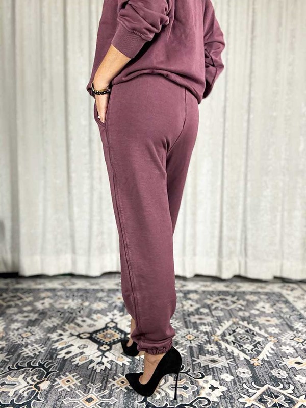 Pantalone jogging stone wash - immagine 3